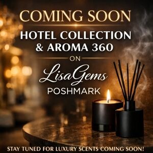 ALL NEW INVENTORY COMING SOON! SMELL LIKE A LUXURY HOTEL,  GO TAKE A SNEAK PEAK